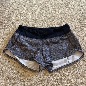 Lululemon speed shorts